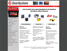 Tablet Screenshot of enersystem.com